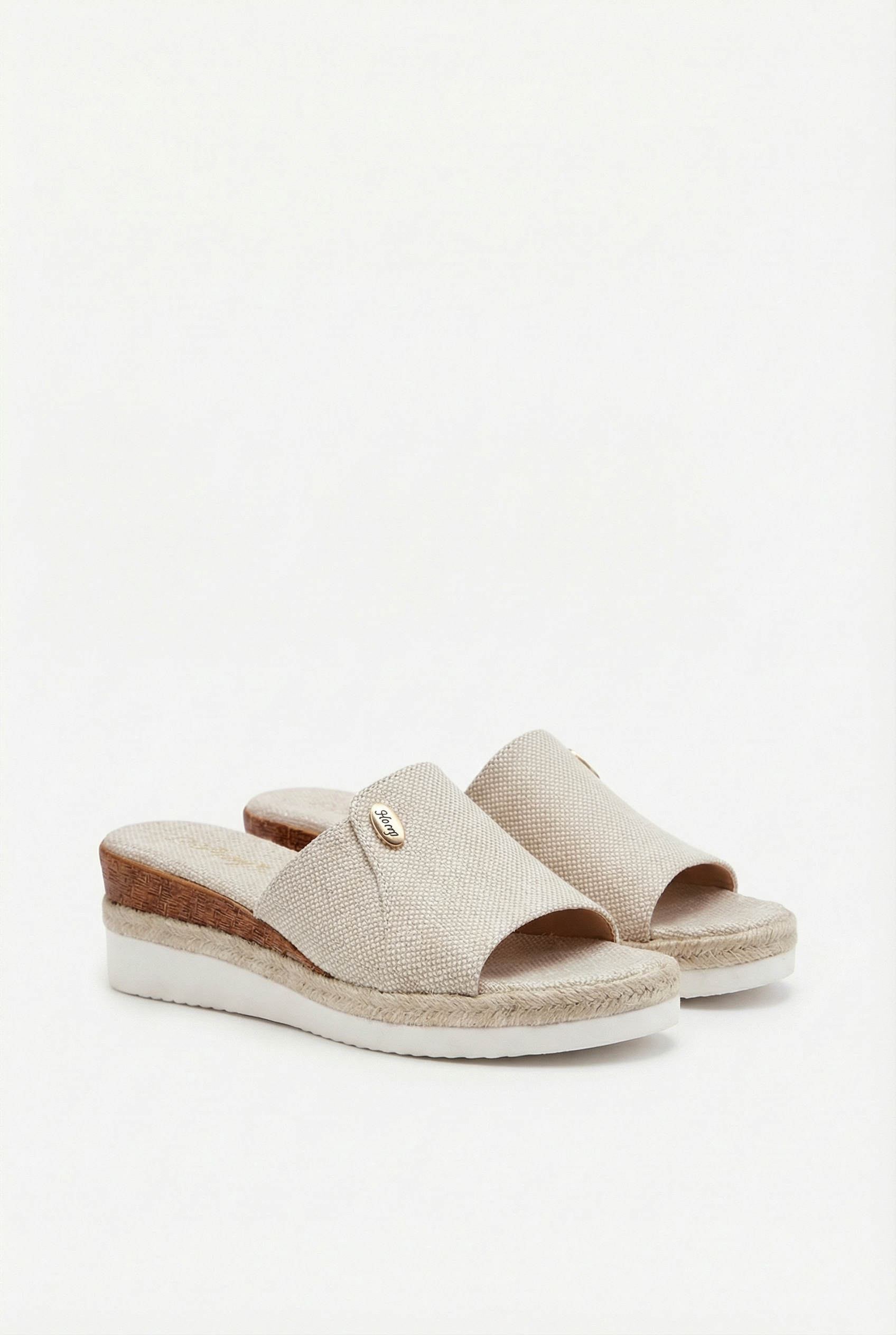 Casual Wedge Slippers with Pockmarked Design | Comfortable Indoor & Outdoor Footwear 6