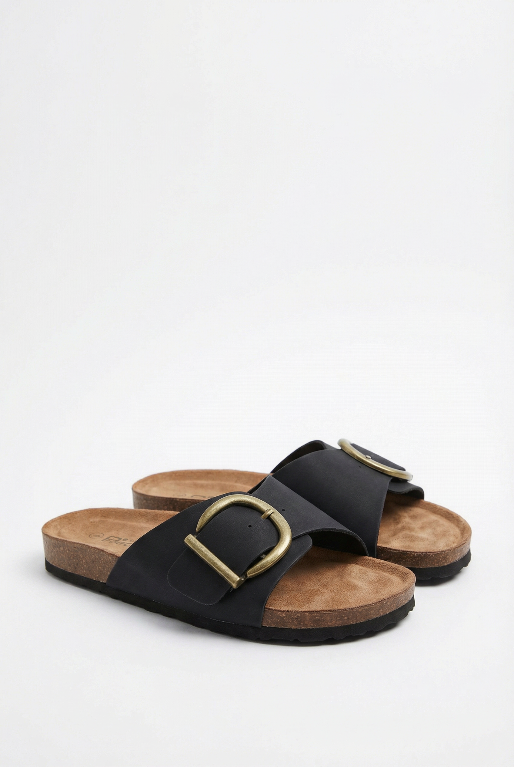 Cork Slippers | Women's Stylish Footwear with Trendy Buckle Strap | Comfortable Summer Design for All-Day Wear 0