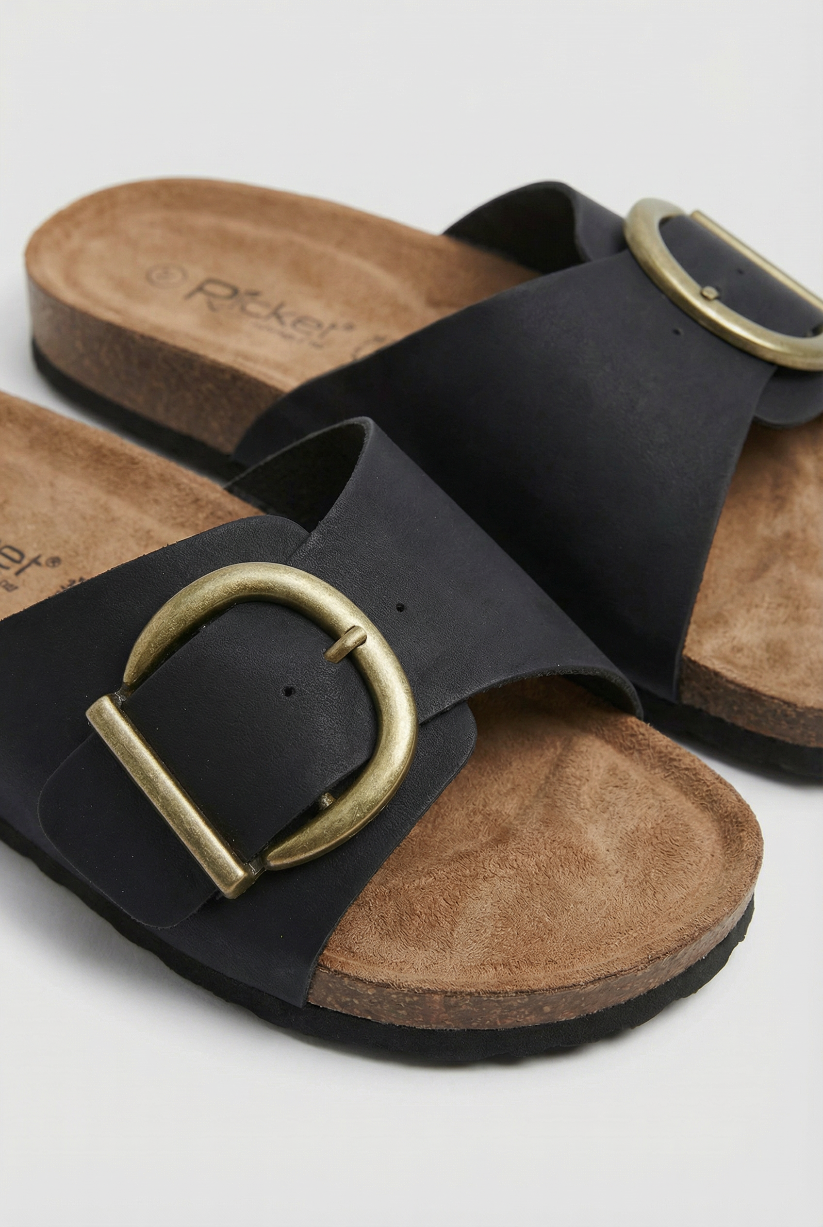 Cork Slippers | Women's Stylish Footwear with Trendy Buckle Strap | Comfortable Summer Design for All-Day Wear 2