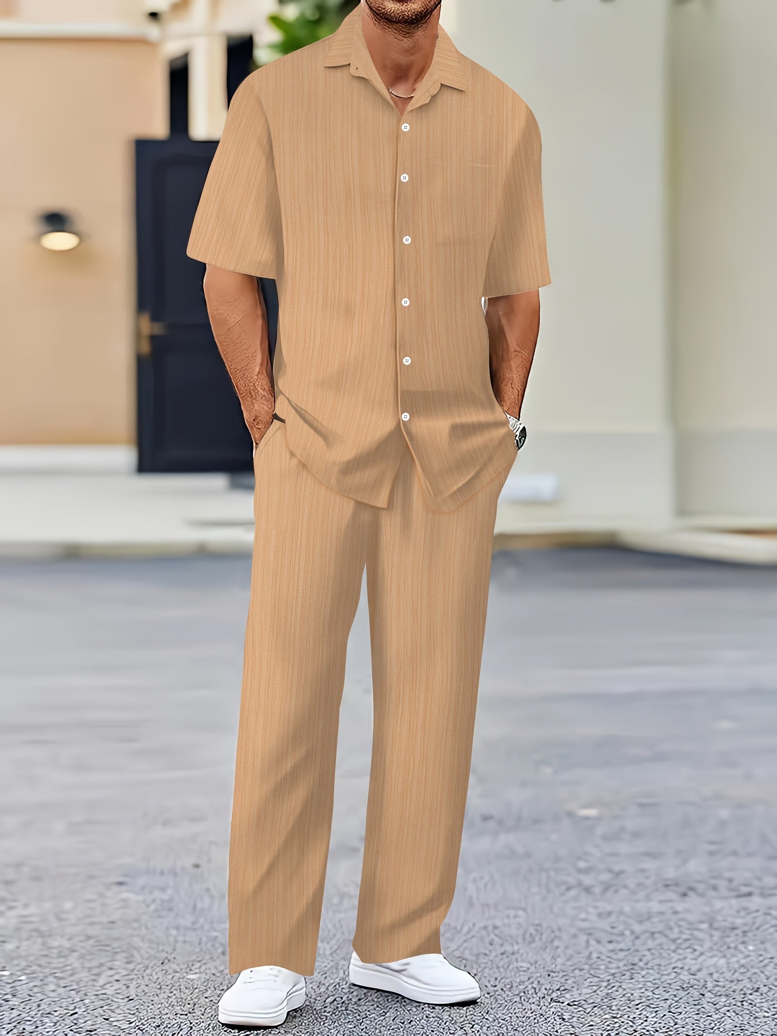 Elias Collection | Two Piece Set for Women with Striped Design | Lightweight Fabric for Effortless Summer Style 8