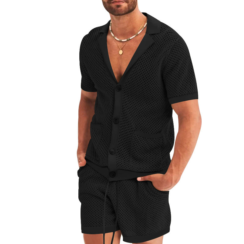 Ethan Collection | Lightweight Summer Shirt and Shorts Set with Breathable Fabric | Stylish Comfort for Beach and Casual Outings 0