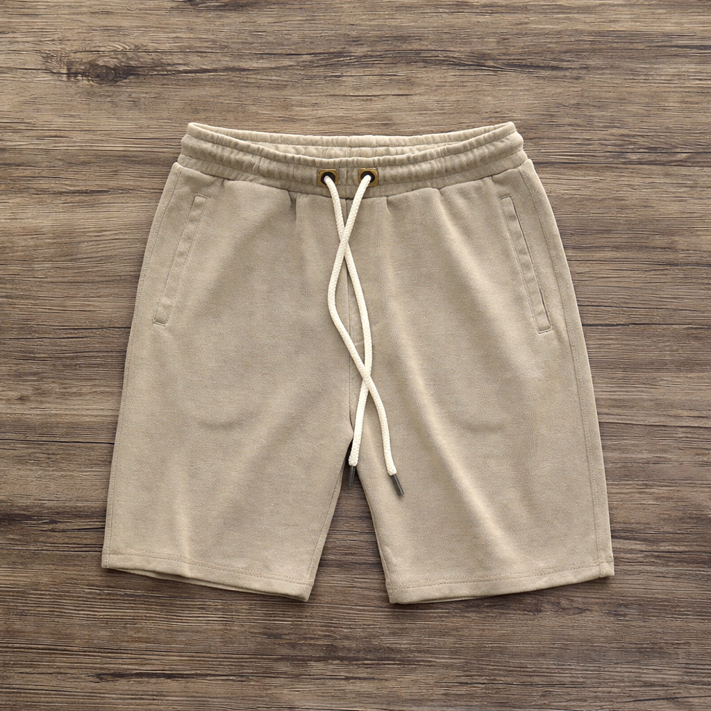 Ethan Collection | Men's Cotton Shorts with Elastic Waist for Comfort and Breathability 0