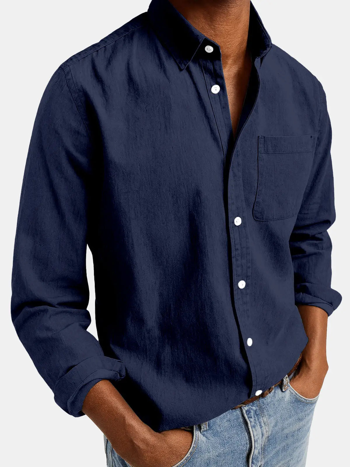 Ethan Collection | Men's Shirt with Acid Washed Cotton | Casual Style for Effortless Looks 5