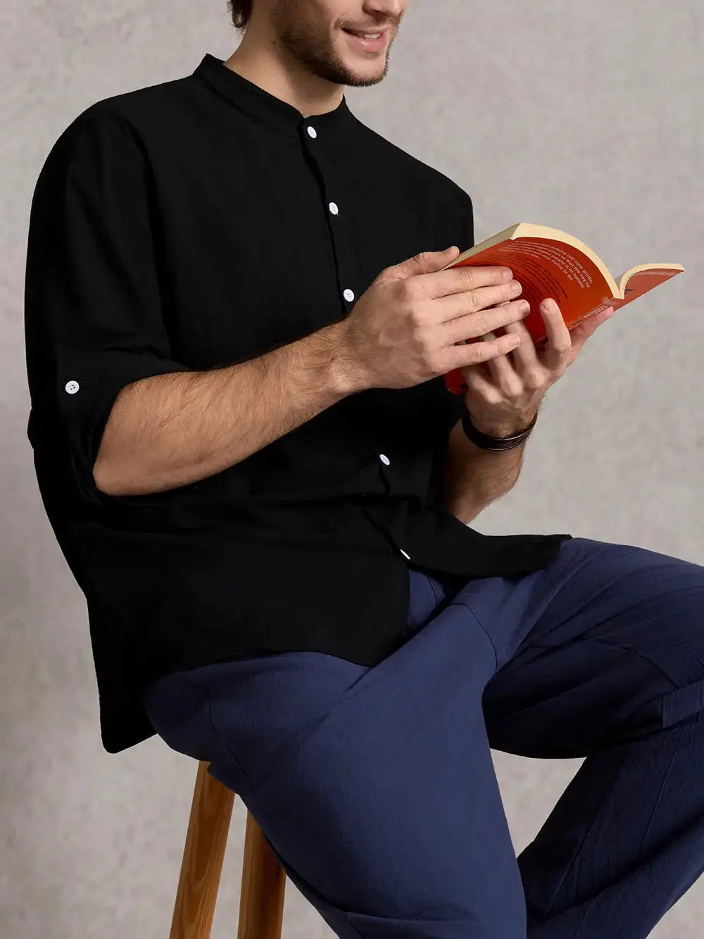 Ethan Collection | Men's Shirt with Lightweight Linen Blend Fabric | Breathable Design for Ultimate Comfort 3