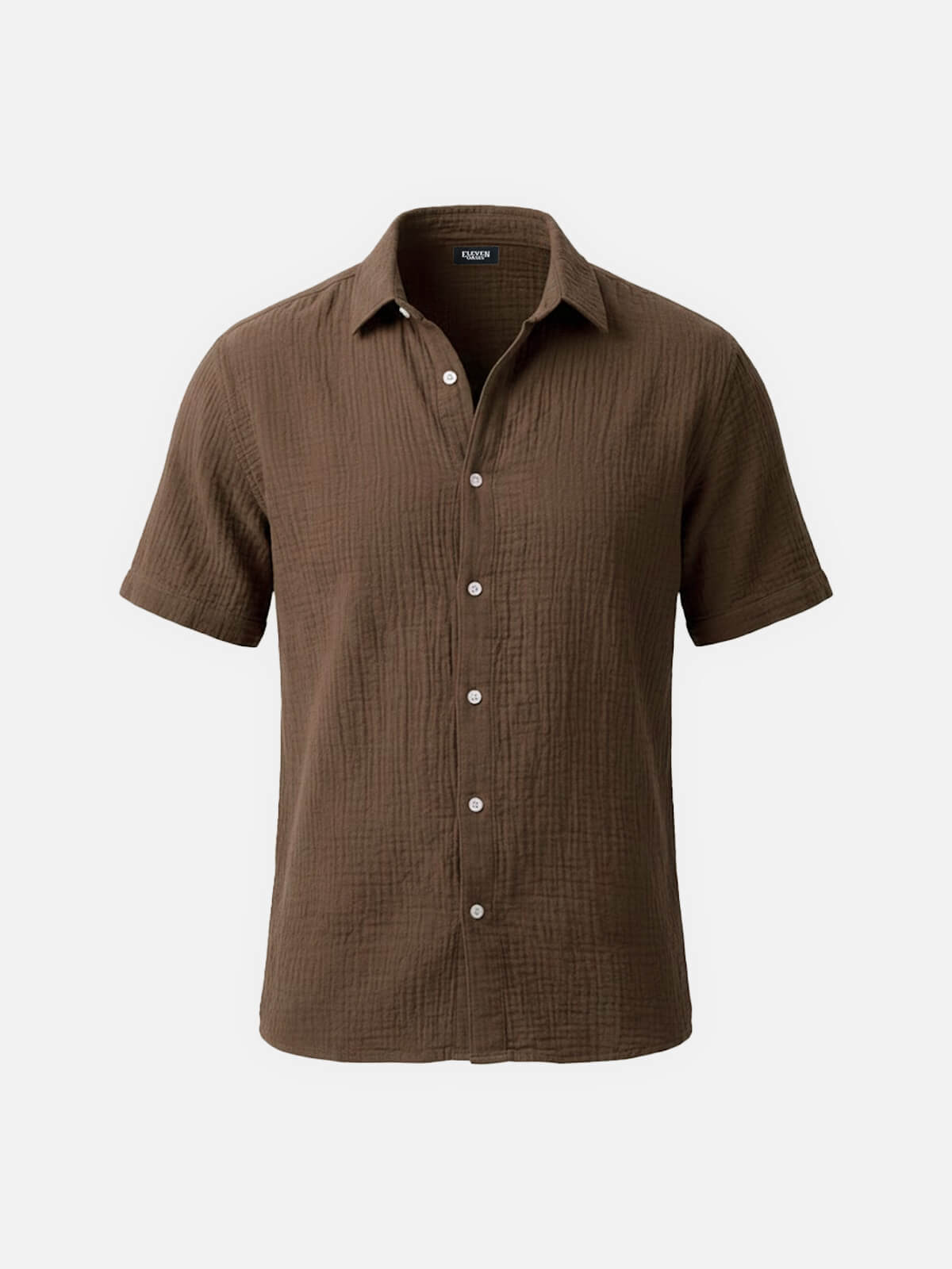Ethan Collection | Mens Short Sleeve Button Up Shirt with Breathable Cotton | Classic Fit for Effortless Style 6