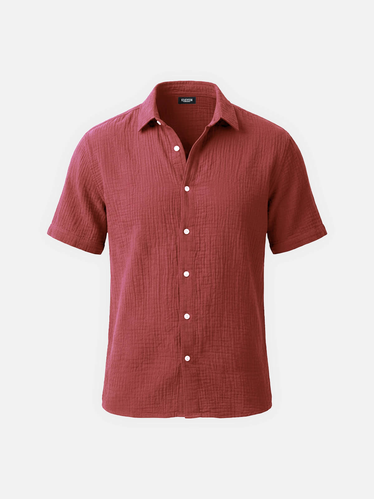 Ethan Collection | Mens Short Sleeve Button Up Shirt with Breathable Cotton | Classic Fit for Effortless Style 9