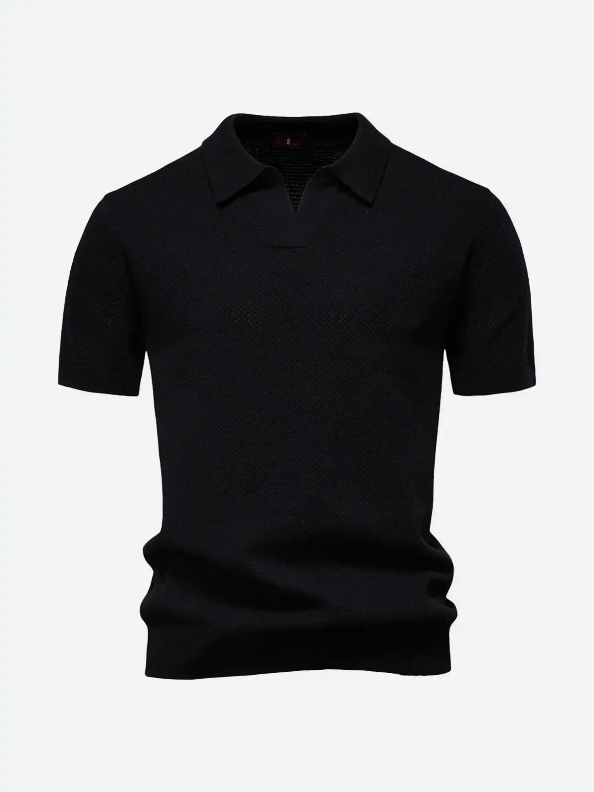 Liam Collection | Golf Polo Shirt for Men with Textured Knit Design | Breathable Comfort for Stylish Performance 7