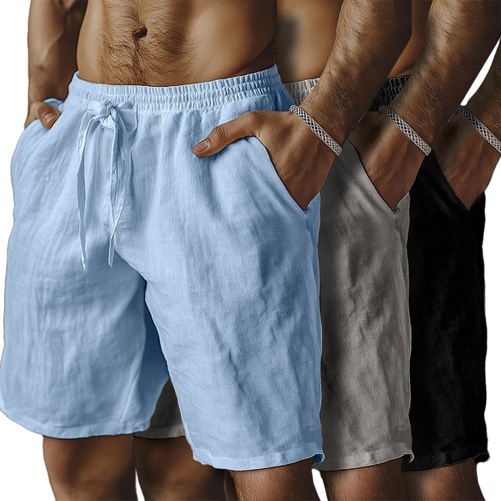 Lightweight Cotton Men's Shorts with Tailored Relaxed Fit | Comfortable Summer Wear 1