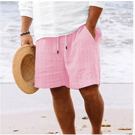 Lightweight Striped Men's Shorts with Breathable Fabric | Comfortable Summer Essential for Casual Outings 11